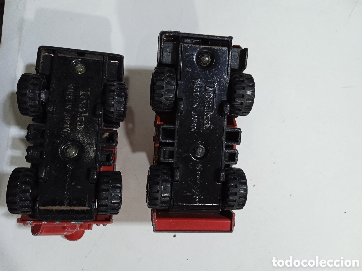Coches a escala: Cami&oacute;n de bomberos y hormigonera Tonka - Foto 5
