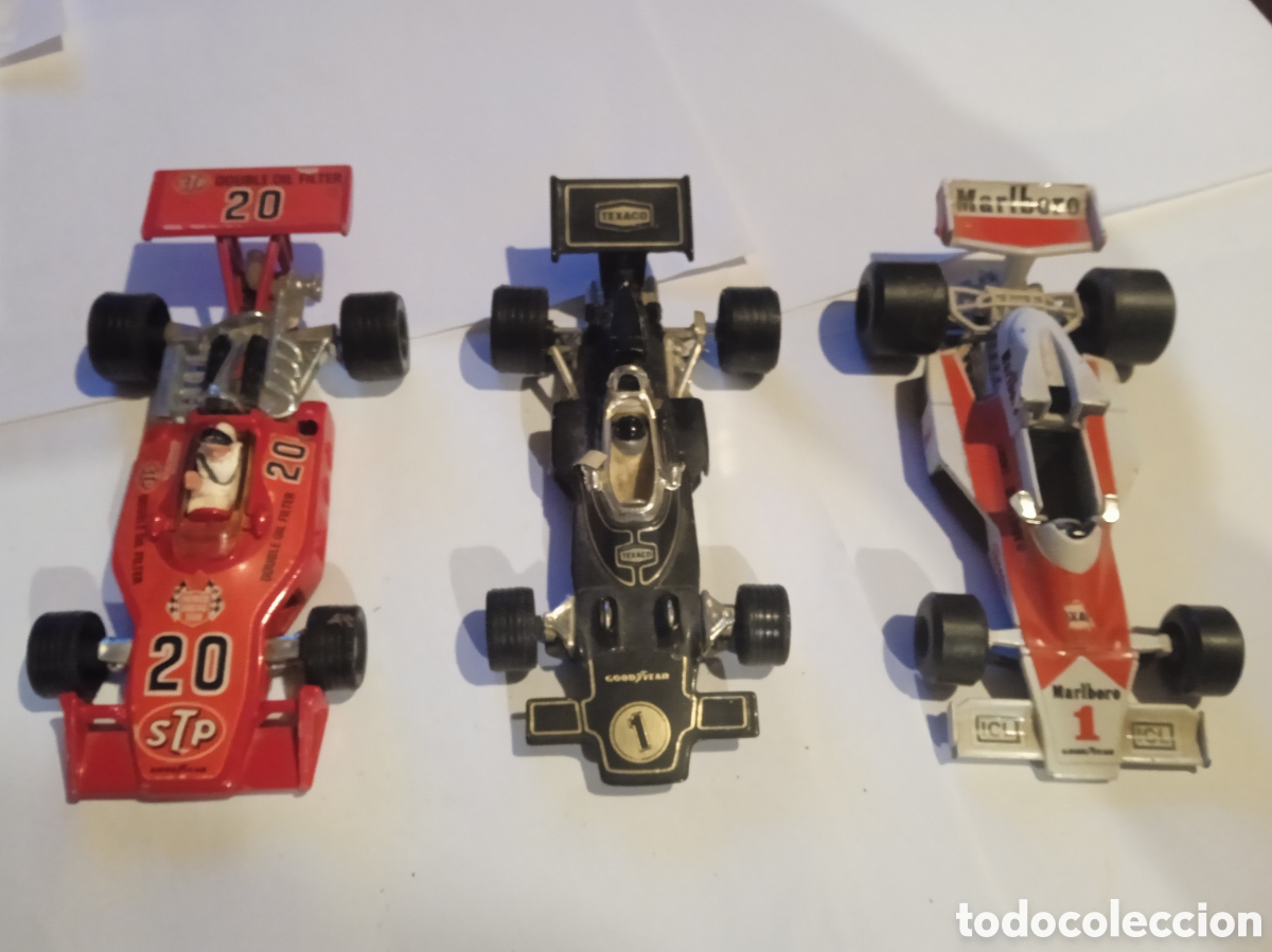 Coches a escala: Coches F&oacute;rmula 1 Corgi y Polistil - Foto 1