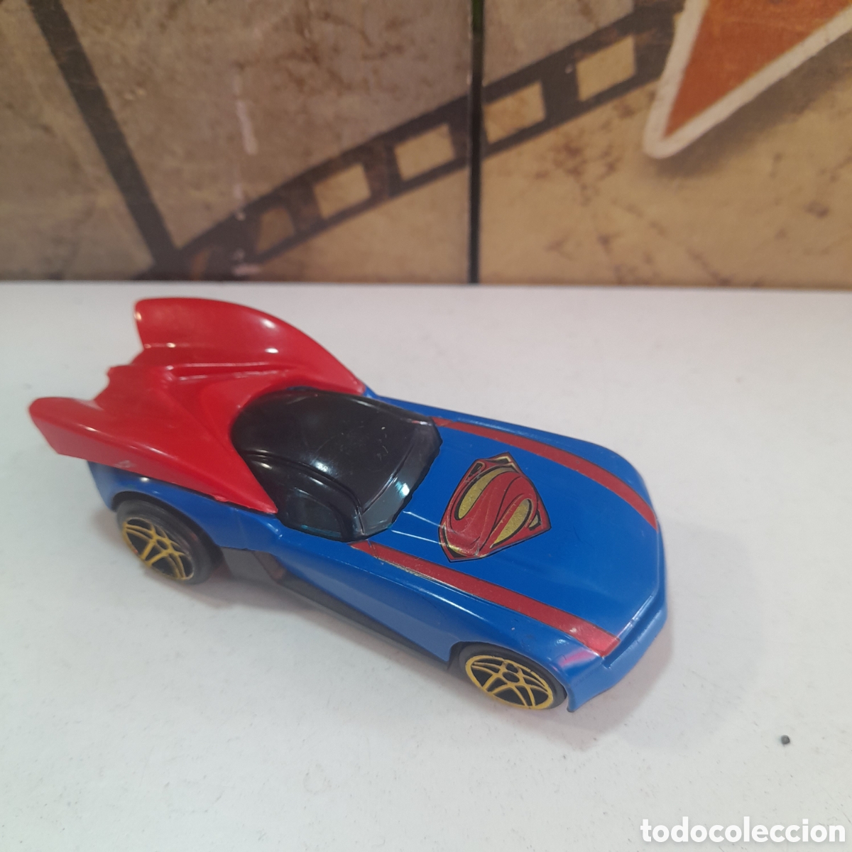Coches a escala: Coche de Superman-NUEVO