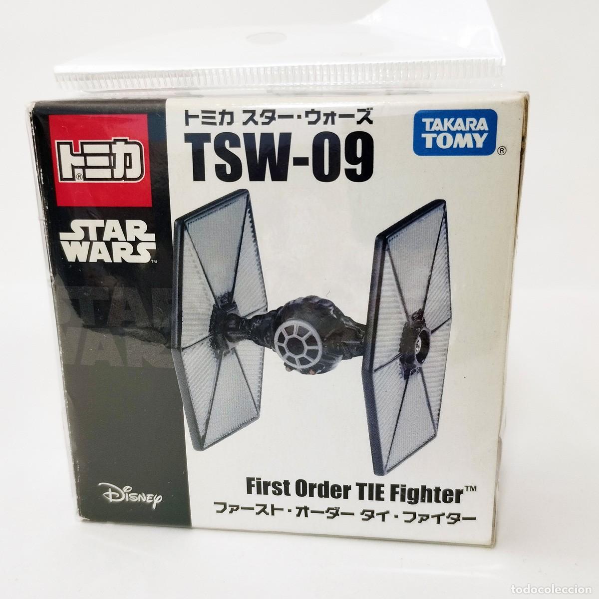Model Cars: Tomica Star Wars First Order Tie Fighter TSW-09-Takara Tomy