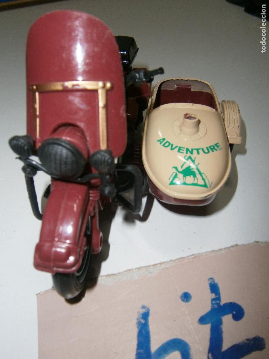 Coches a escala: MOTO CLASICA CON SIDECAR - Foto 2