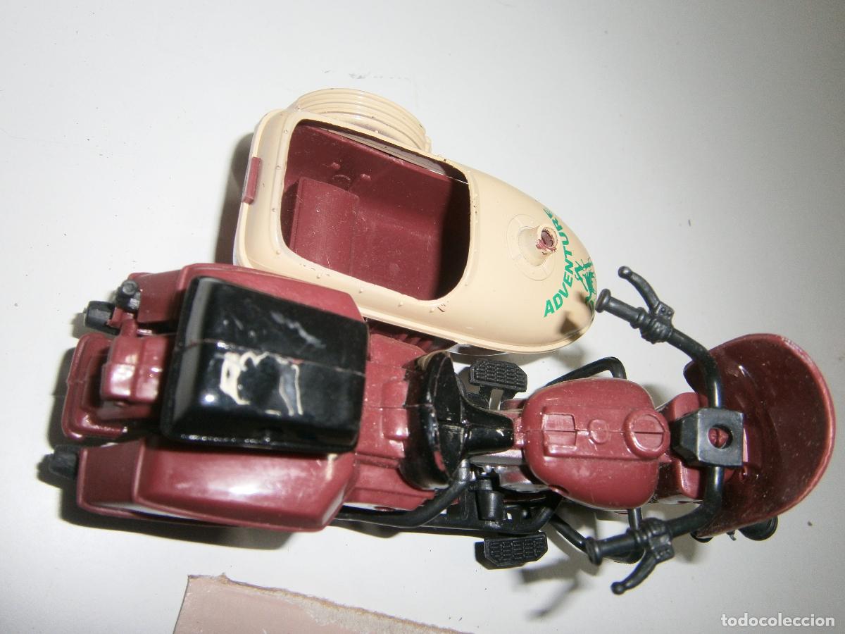 Coches a escala: MOTO CLASICA CON SIDECAR - Foto 4