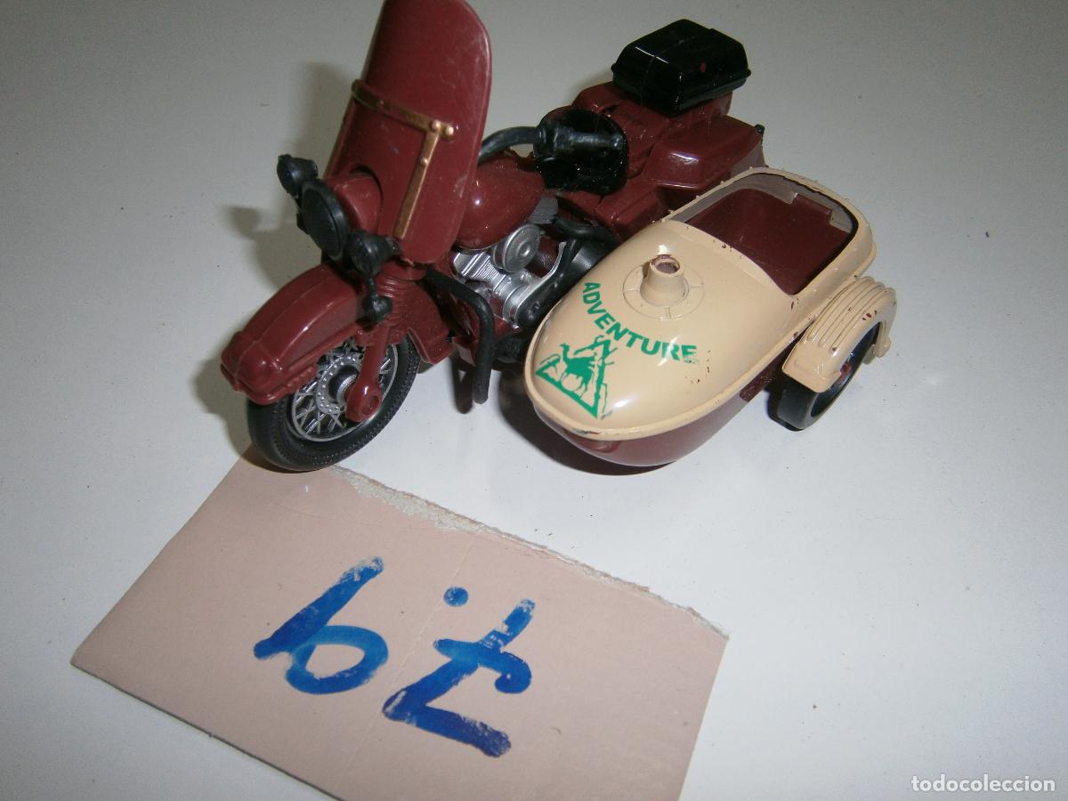 Coches a escala: MOTO CLASICA CON SIDECAR - Foto 1