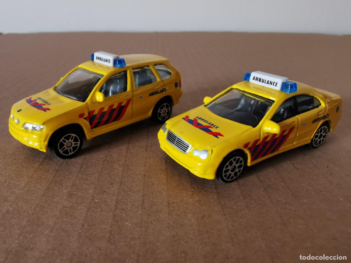 Coches a escala: Lote BMW X5 y MB Clase C Joy CIty 1/87