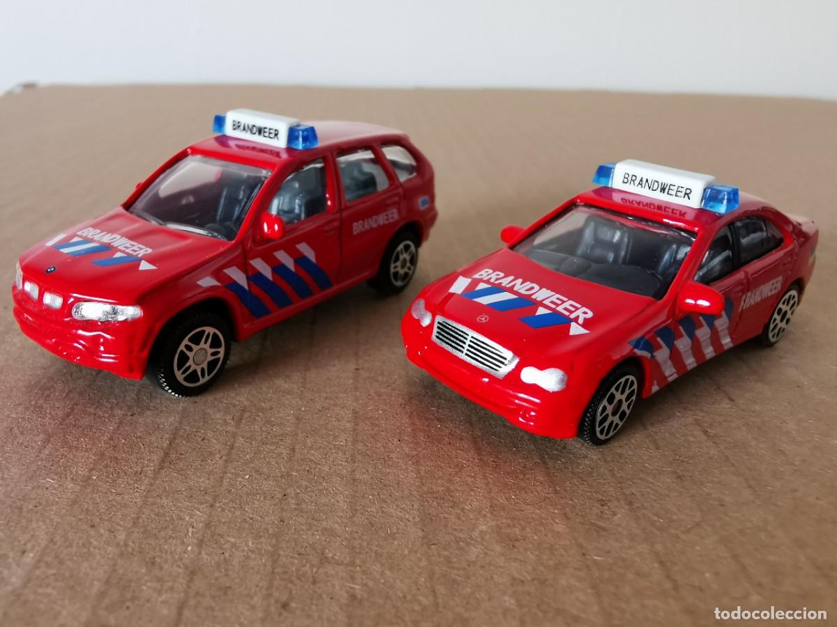 Coches a escala: Lote BMW X5 y MB Clase C Joy CIty 1/87