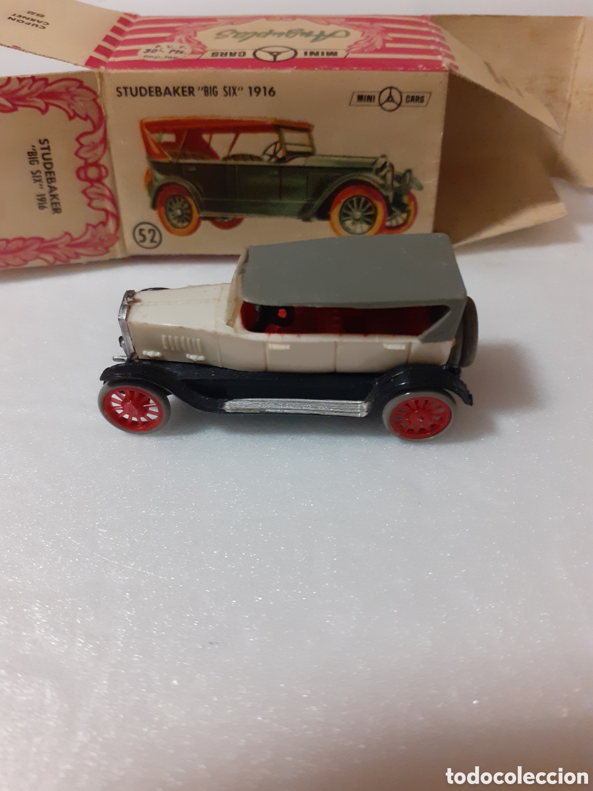 Coches a escala: ANGUPLAS MINICARS STUDEBAKER BIG SIX COLOR MARFIL - Foto 1