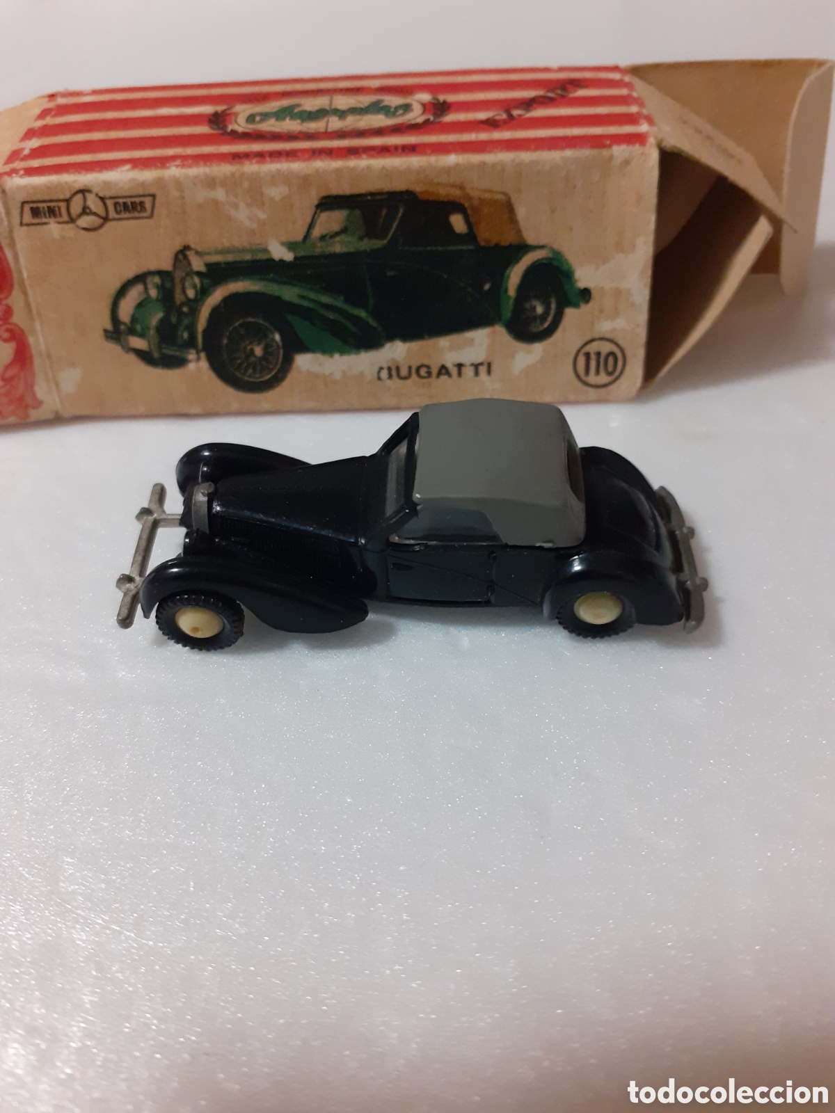 Coches a escala: ANGUPLAS MINICARS BUGATTI EN CAJA - Foto 1