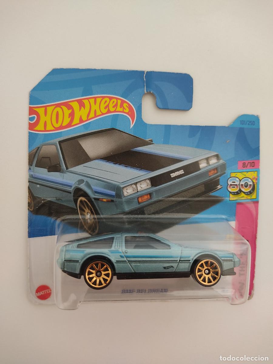 Coches a escala: MITICO DELOREAN HOTWHEELS 8/10 101/250 DMC REGRESO AL FUTURO