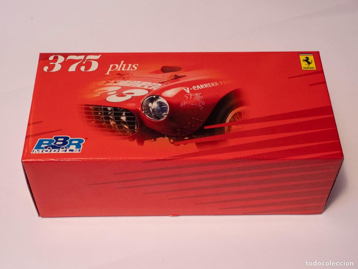 Coches a escala: Ferrari 375plus carreta Panamericana 1954, escala 1/18, serie limitada de BBR.