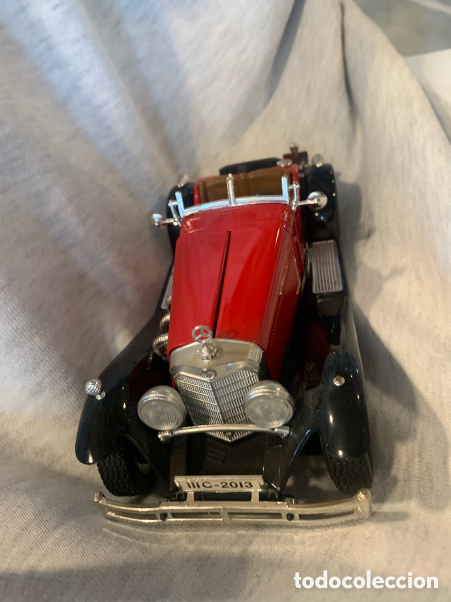Coches a escala: Mercedes benz ssk 1:18 Burago made in Italy sin caja