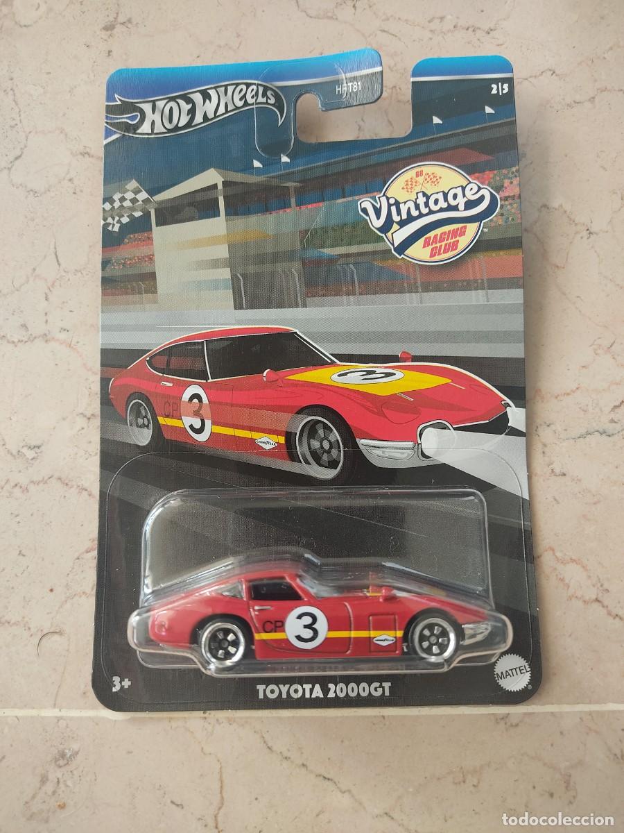 Coches a escala: HOT WHEELS - TOYOTA 2000GT - 2/5 VINTAGE RACING CLUB