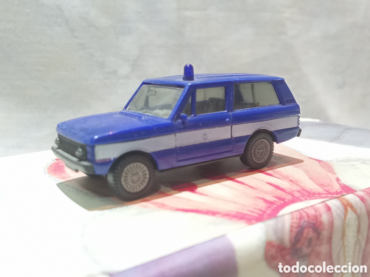 Coches a escala: RANGE ROVER AZUL DE HERPA - Foto 1