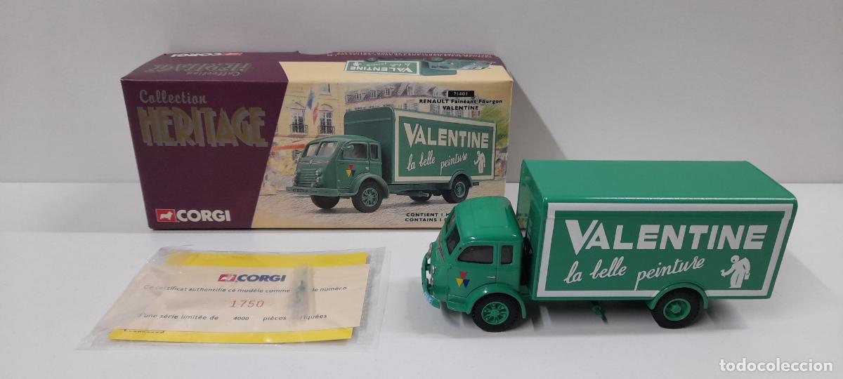 Coches a escala: CAMION RENAULT FAINEAT VALENTINE . REALIZADO POR CORGI - COLLECTION HERITAGE . ESTUCHE ORIGINAL