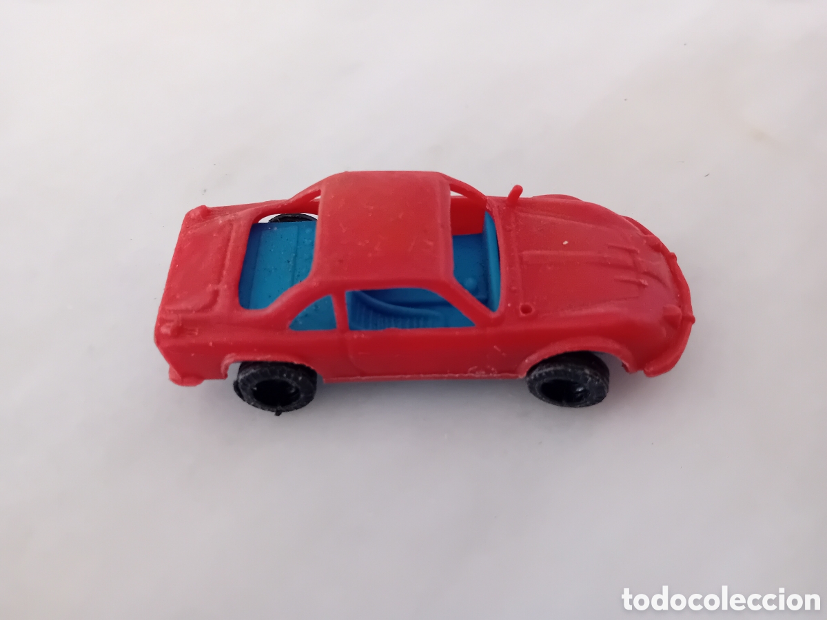 Coches a escala: COCHE DE PLASTICO - RENAULT ALPINE ROJO - ESCUDERIA VAM - A&Ntilde;OS 70-80.