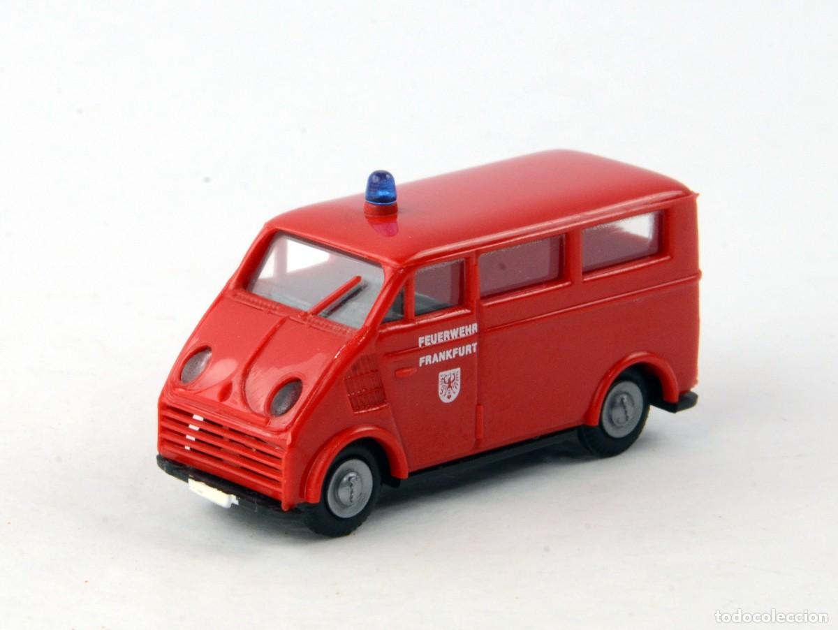 Coches a escala: Pralin&eacute; Escala 1:87 H0 DKW F89L Bomberos
