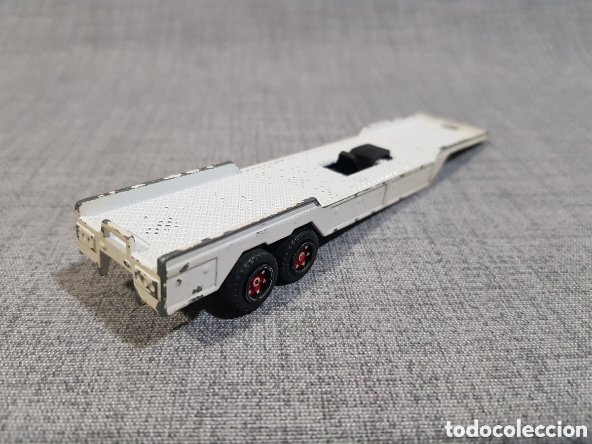 Coches a escala: MAJORETTE REMOLQUE BLANCO TR&Aacute;ILER - Foto 4