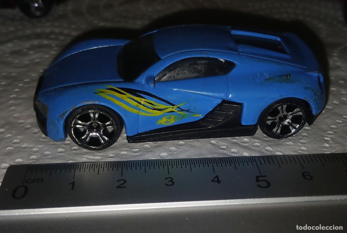 Coches a escala: Coche Fast line azul - Foto 1