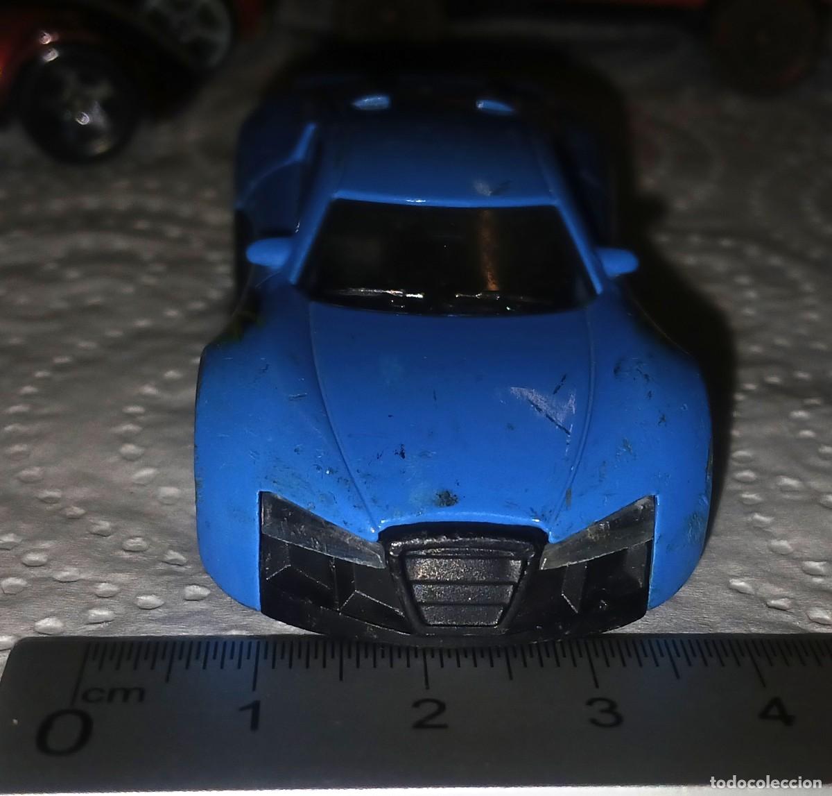 Coches a escala: Coche Fast line azul - Foto 2