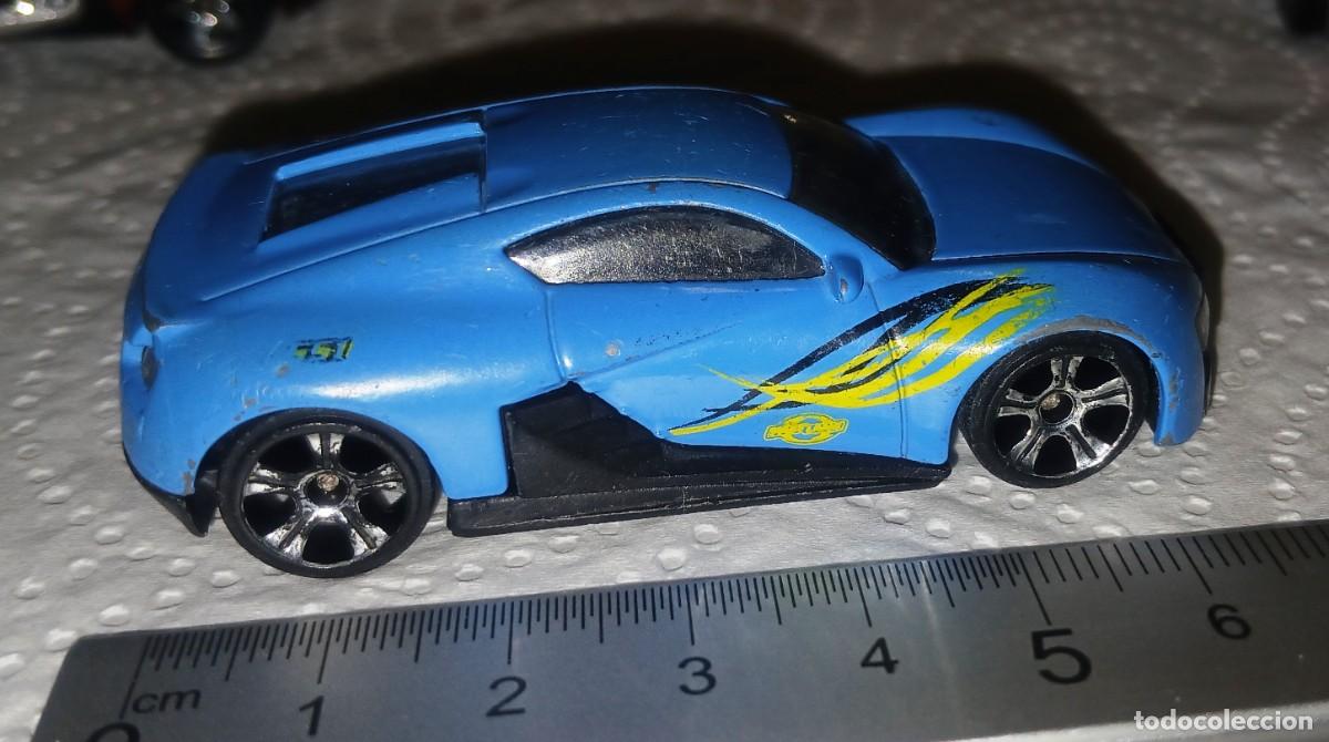 Coches a escala: Coche Fast line azul - Foto 3