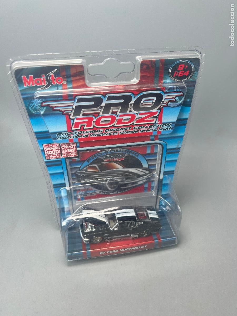 Coches a escala: Maisto PRO RODZ 67 Ford mustang GT