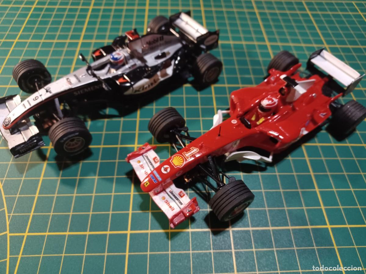 Coches a escala: dos coches scalextric Mercedes y Ferray - Foto 3