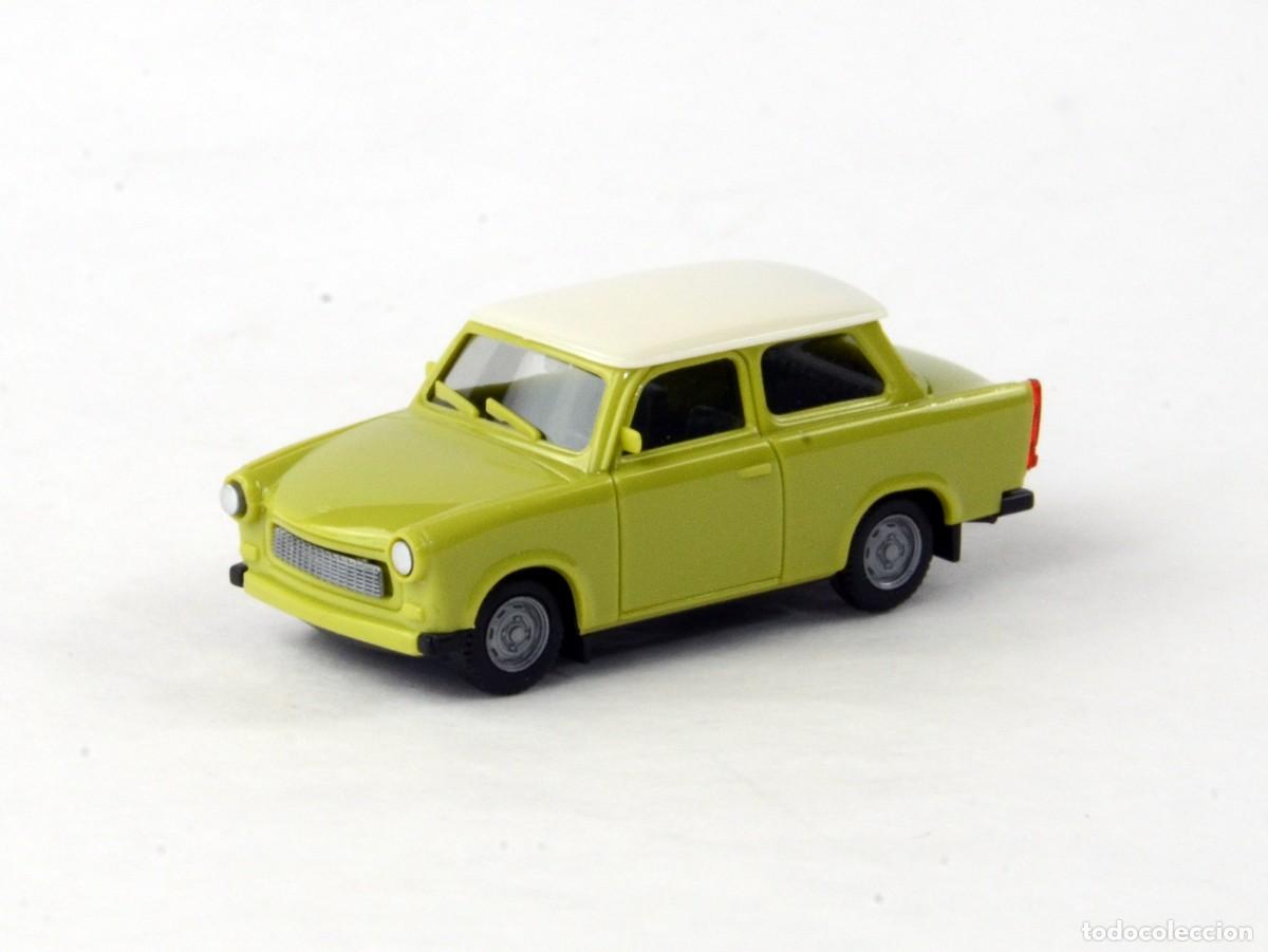 Coches a escala: Herpa Escala 1:87 H0 3086 Trabant 601S Verde