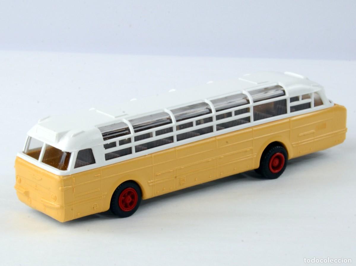 Coches a escala: S.E.S Modelltec Escala 1:87 Autocar Ikarus 66 RDA Ocre - Foto 2