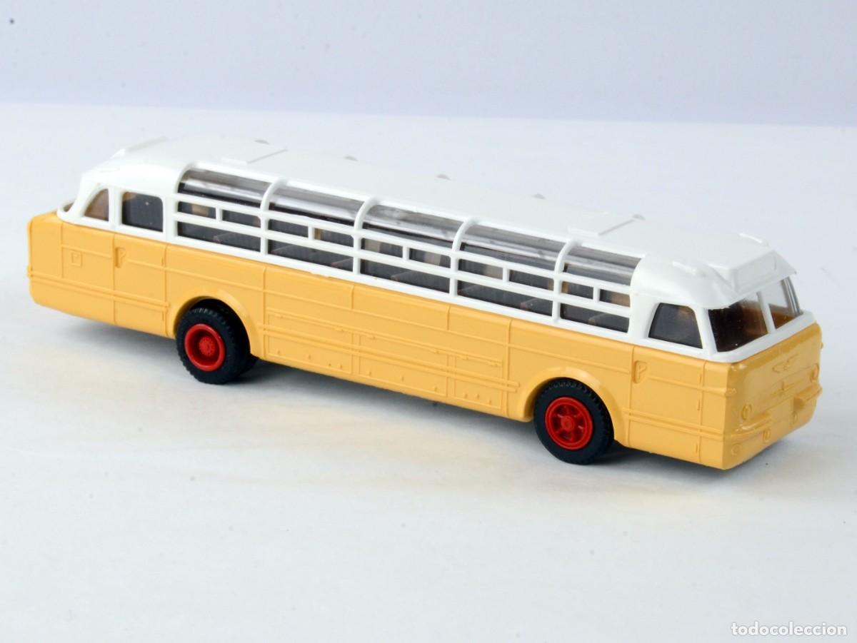 Coches a escala: S.E.S Modelltec Escala 1:87 Autocar Ikarus 66 RDA Ocre - Foto 5