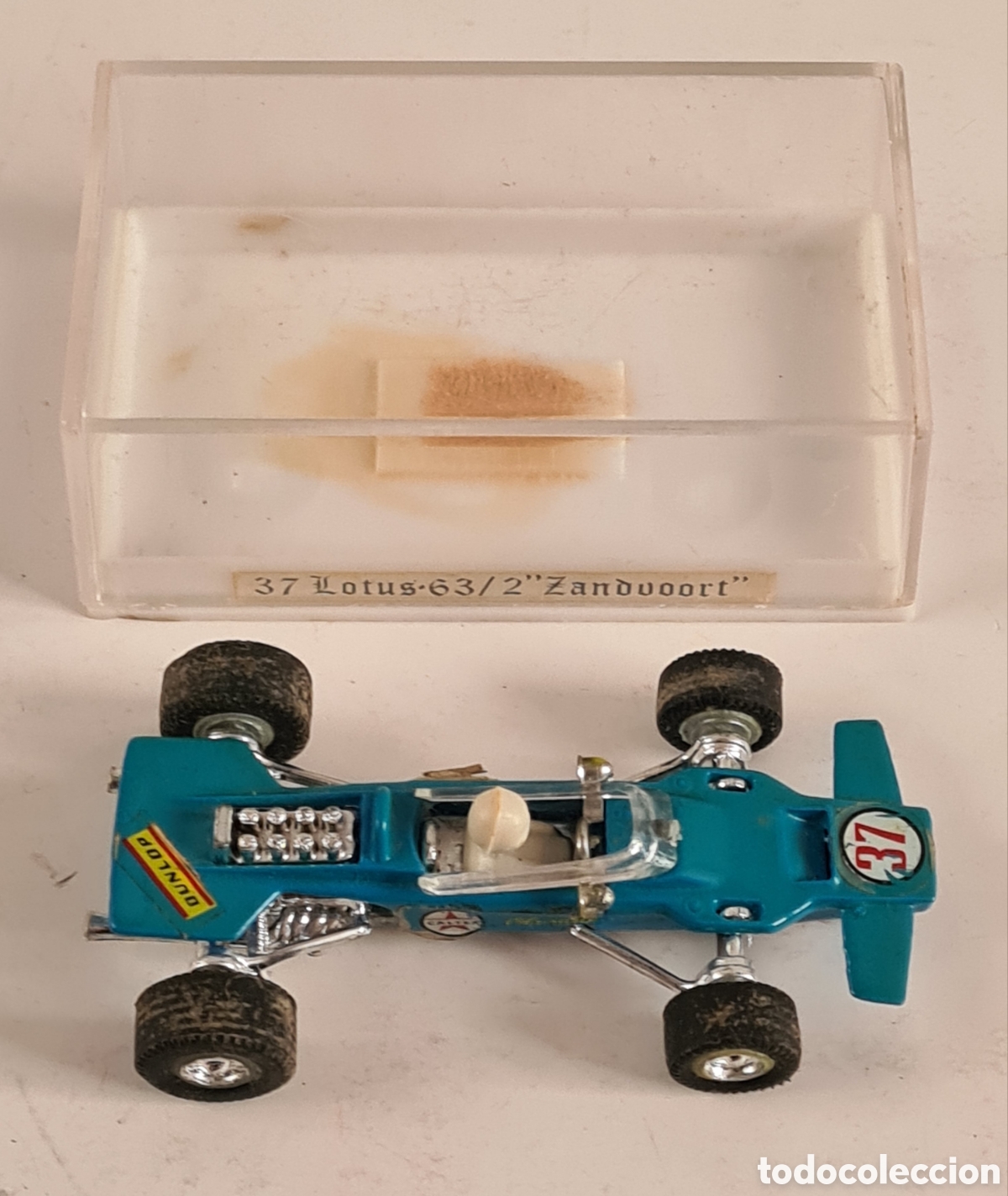 Coches a escala: Coche Lotus 63/2 Zandvoort Azul - Guisval Fabricado en Espa&ntilde;a - B&oacute;lido Juguete Retro