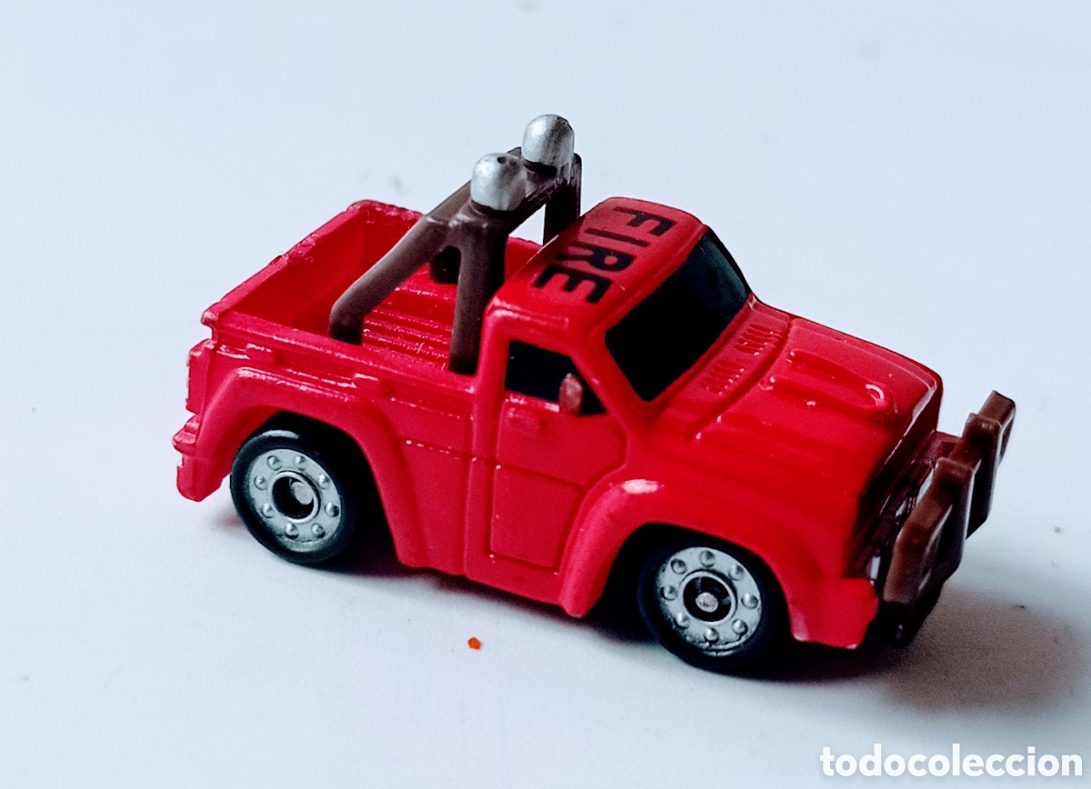 Coches a escala: PICK UP FIRE/ CHAR MAX/ TAMA&Ntilde;O MICROMACHINES- BOLA - Foto 3