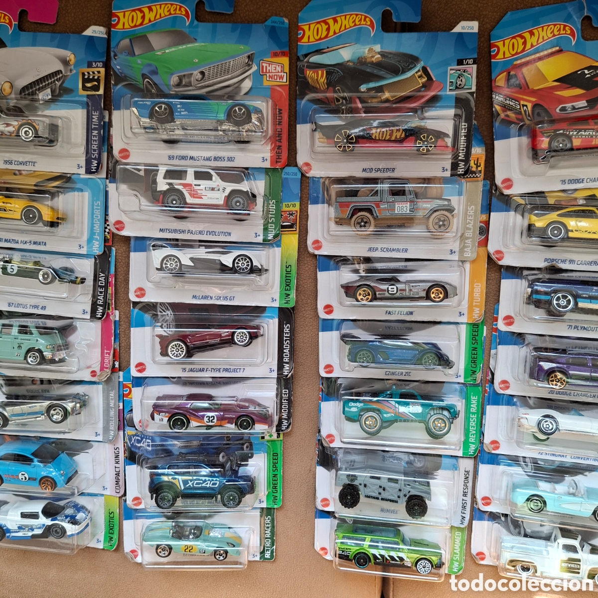 Coches a escala: 47 HOTWHEELS NUEVOS BLISTER ORIGINAL - Foto 3