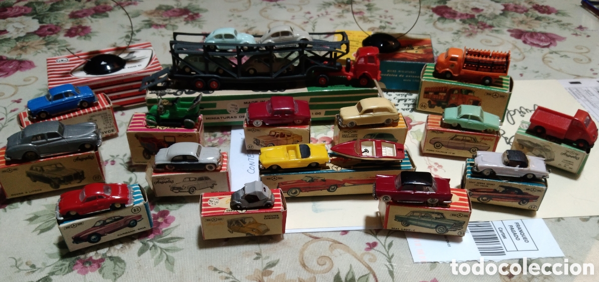 Anguplas Mini Cars Pegaso No Dinky No Norev No Paya No Rico