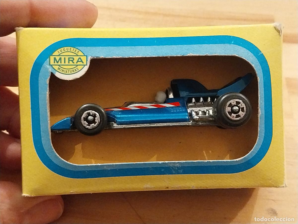 Coches a escala: MIRA FORMULA 1 REF 116 EN CAJA SIN JUGAR ORIGINAL ANTIGUO RARA SERIGRAFIA ROJIBLANCA
