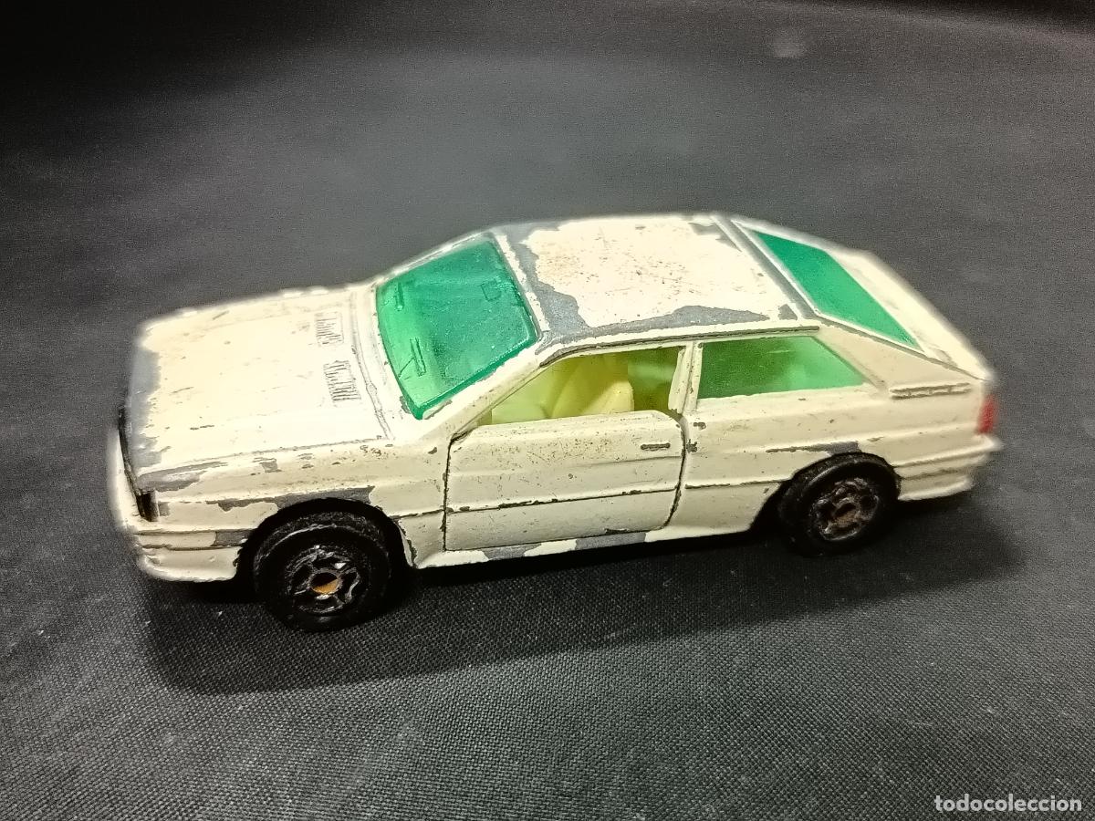 Coches a escala: AUDI QUATTRO, COCHE de GUISVAL MADE IN SPAIN DIECAST METAL, VEHICULO ANTIGUO- 8,5x4x3,5cm.