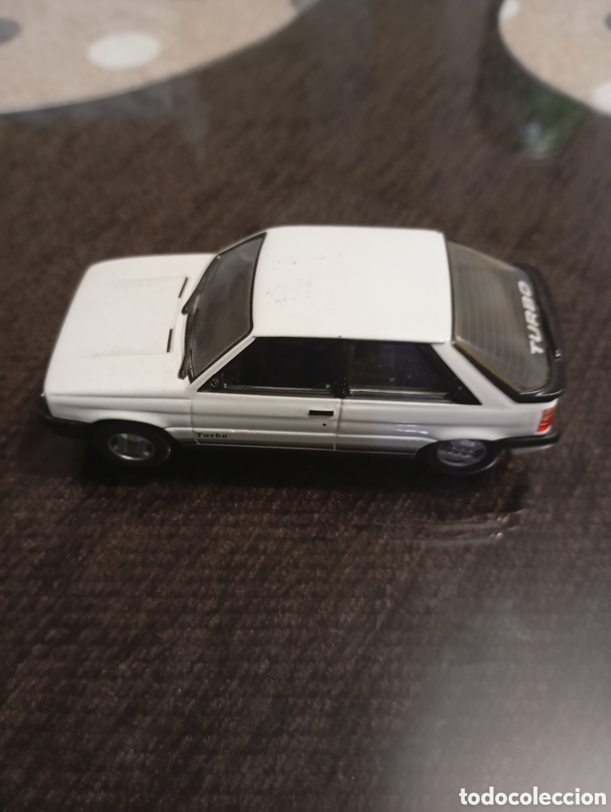 Coches a escala: Renault 21 turbo blanco, escala 1:43
