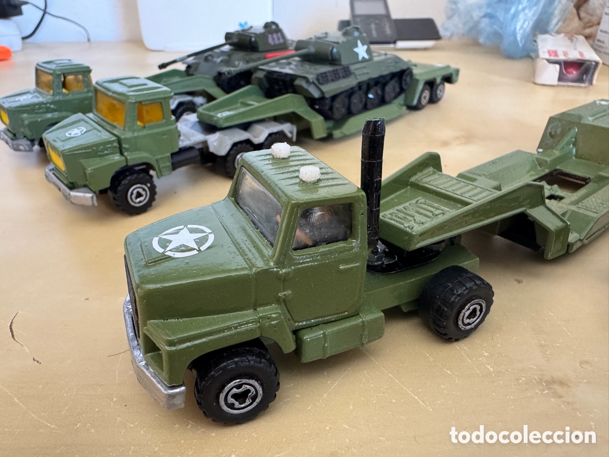 Coches a escala: LOTE DE TRAILERS MAJORETTE - Foto 2