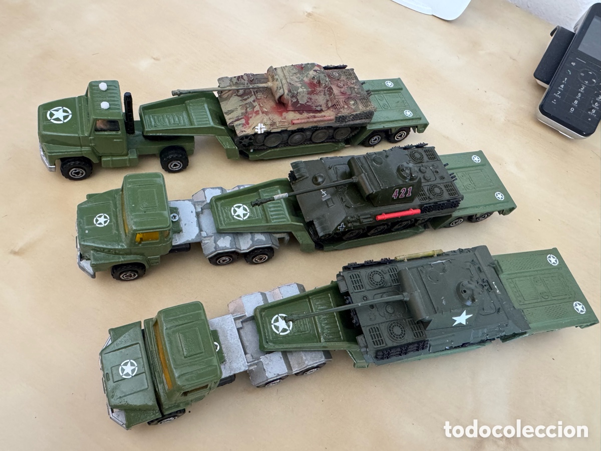 Coches a escala: LOTE DE TRAILERS MAJORETTE - Foto 1