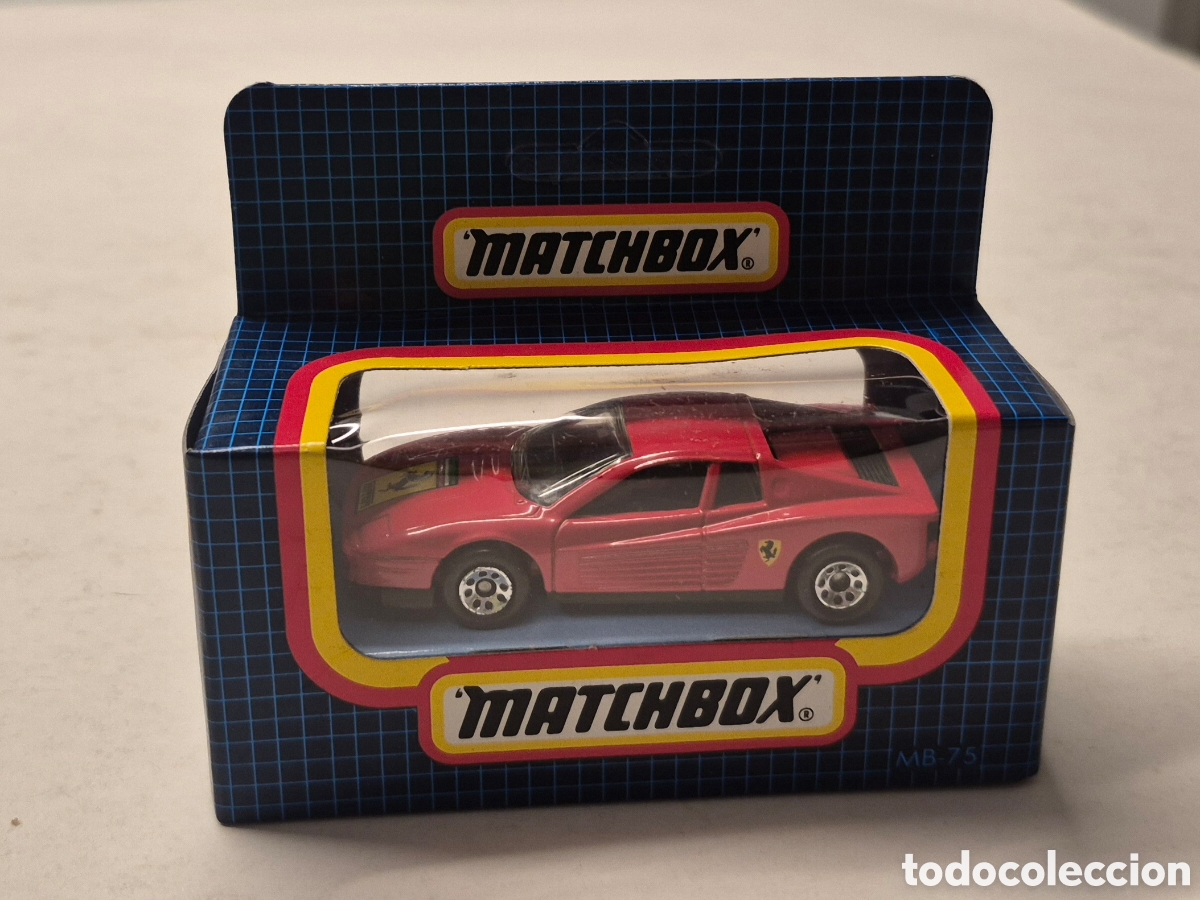 Coches a escala: MATCHBOX MB-75 FERRARI TESTAROSSA, NUEVO