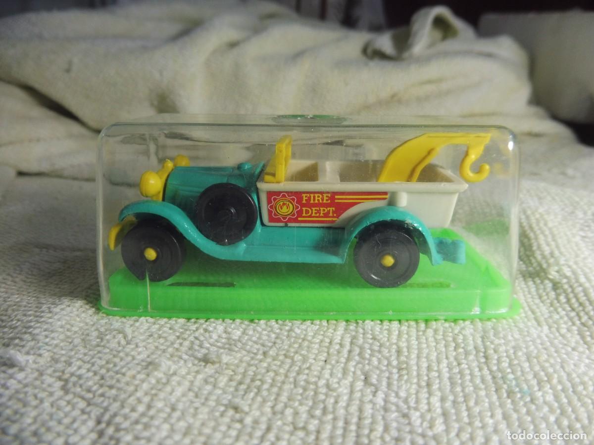 Modellautos: Coche cl&aacute;sico gr&uacute;a Fire Dept. en urna, Game Movil (Ibi, Alicante)