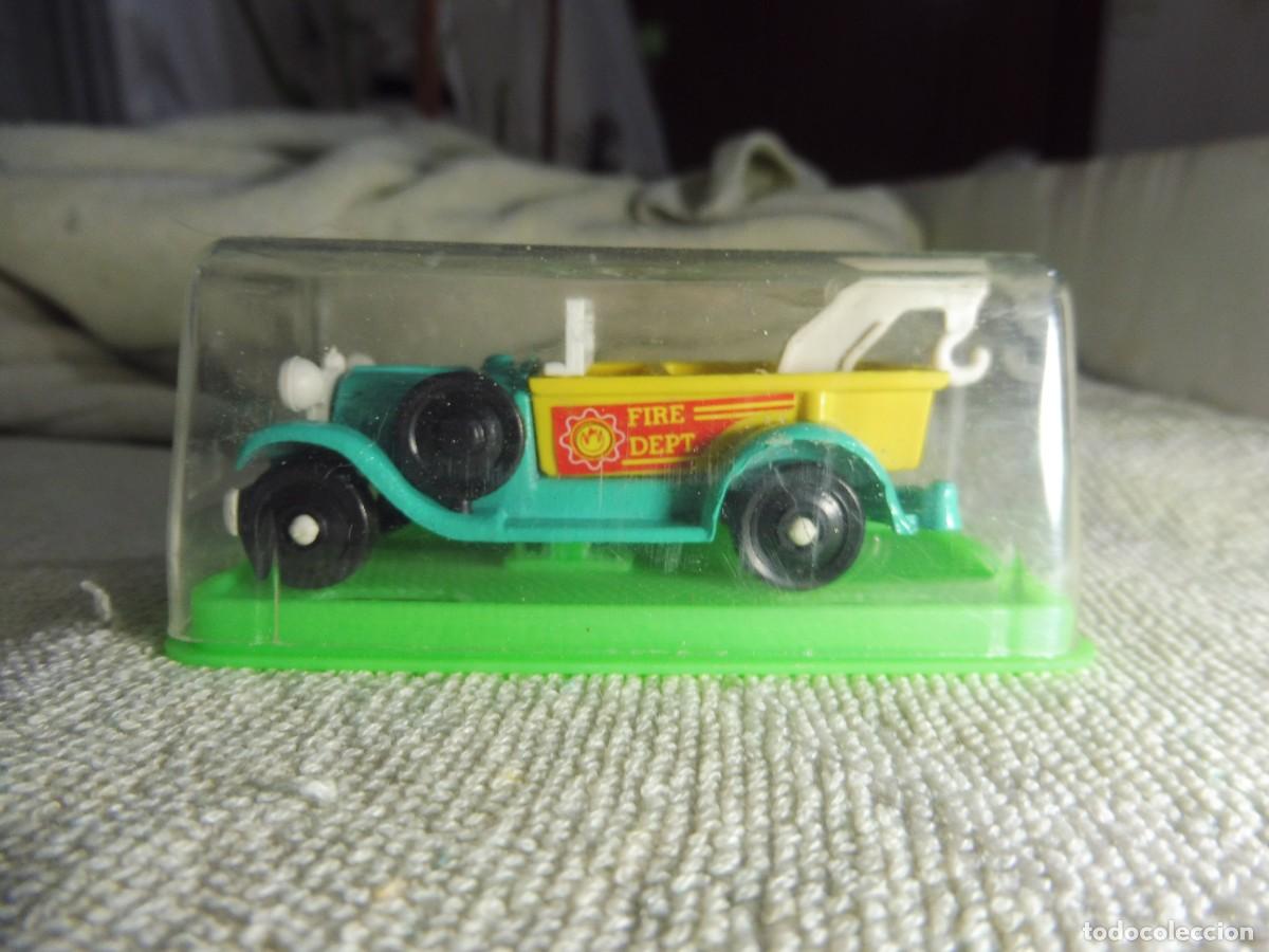 Modellautos: Coche cl&aacute;sico gr&uacute;a Fire Dept. en urna, Game Movil (Ibi, Alicante)