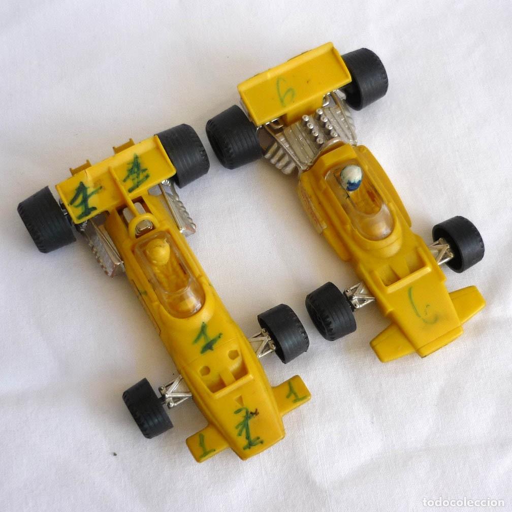 Coches a escala: 2 coches de pl&aacute;stico Transplastic Tito Matra + Ferrari - Foto 1