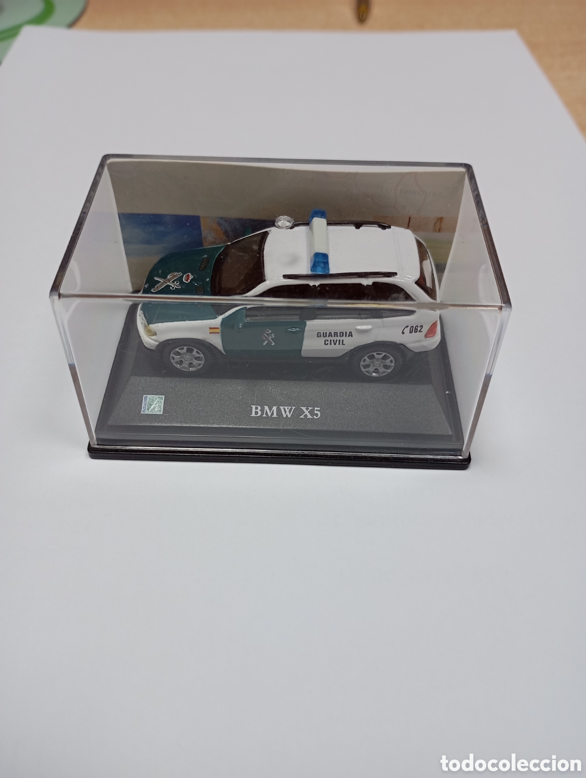 Coches a escala: BMW X5 Guardia Civil, en su caja, escala 1:73