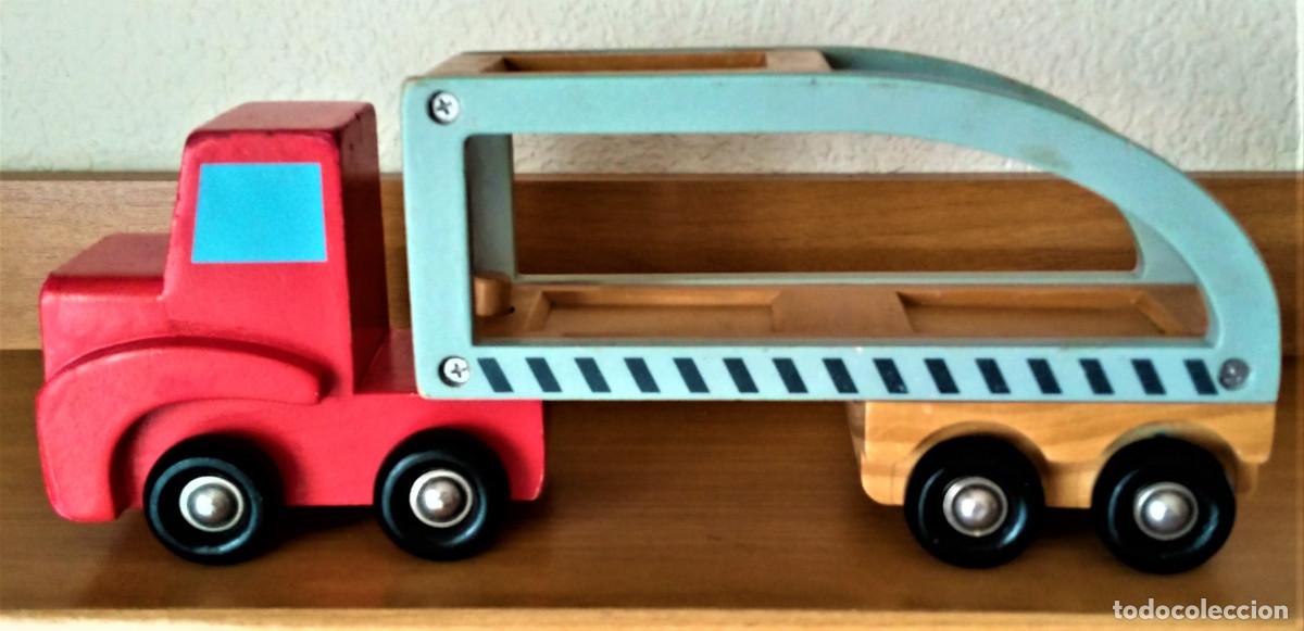 Coches a escala: CAMIONCITO DE MADERA - Foto 1