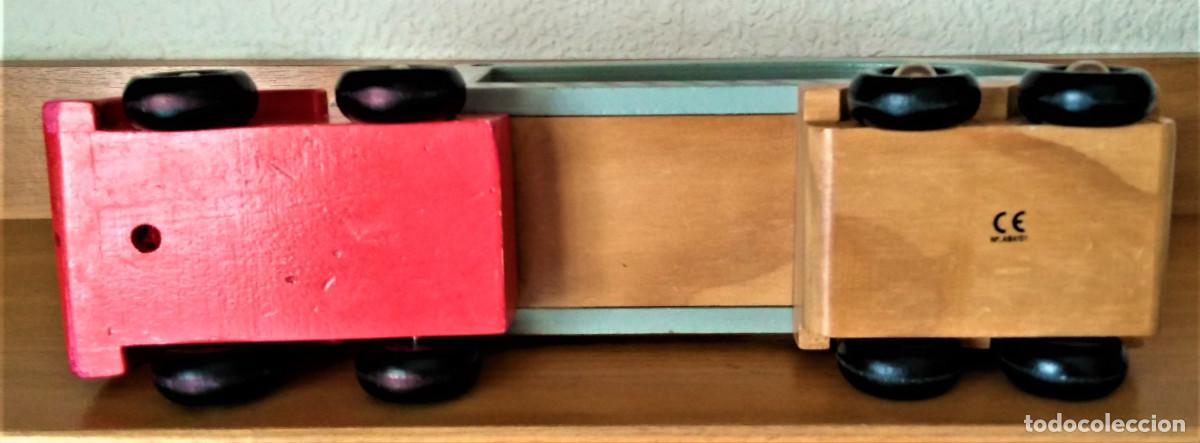 Coches a escala: CAMIONCITO DE MADERA - Foto 3