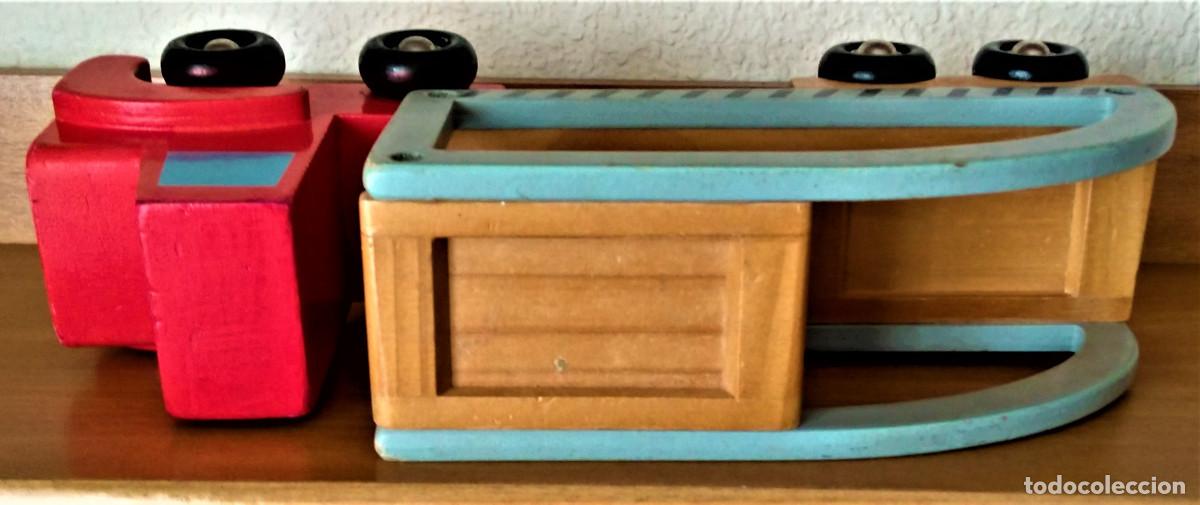 Coches a escala: CAMIONCITO DE MADERA - Foto 4