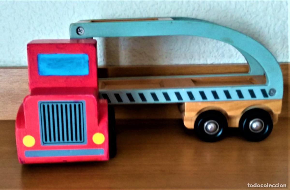 Coches a escala: CAMIONCITO DE MADERA - Foto 5