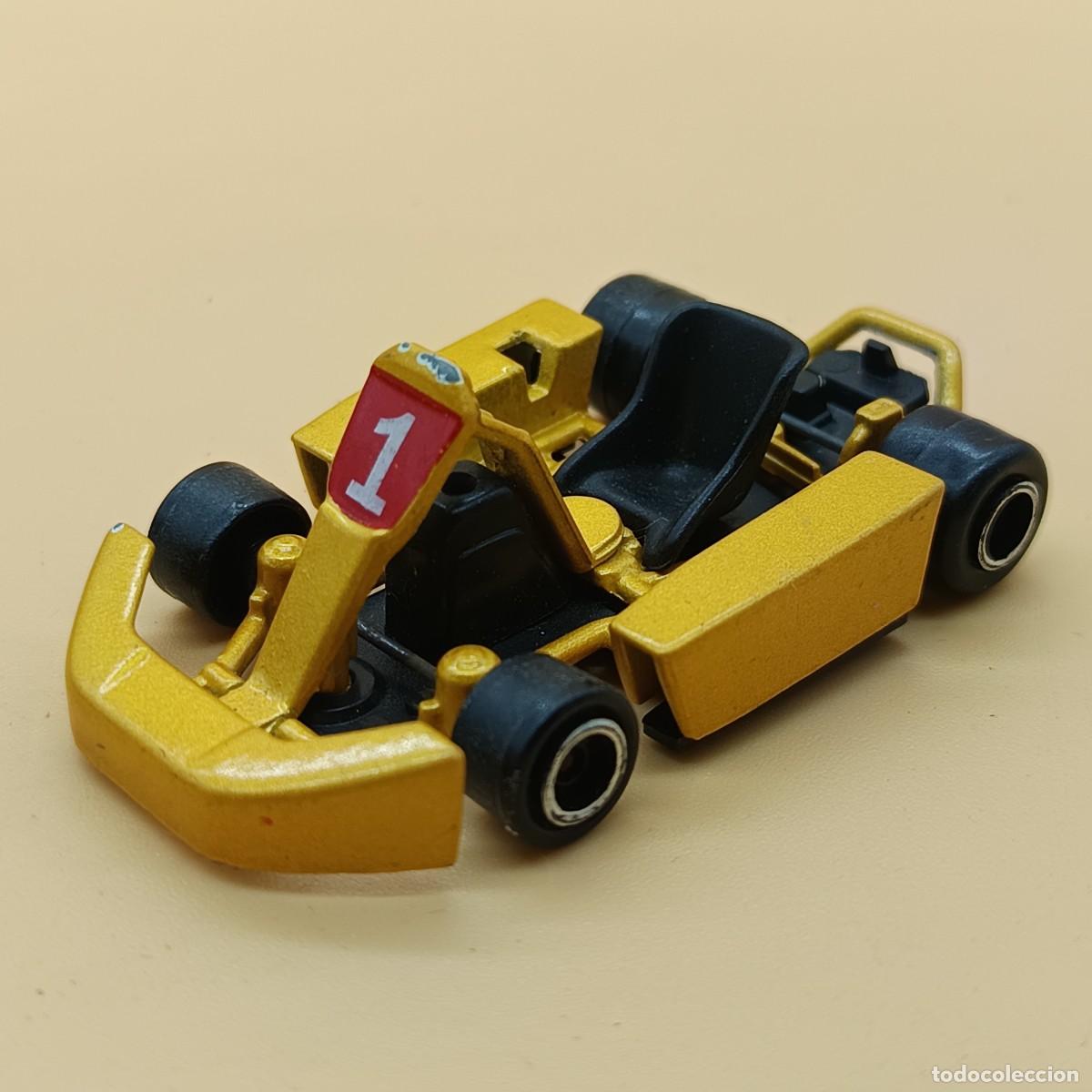 Coches a escala: KART AMARILLO MAJORETTE SIN VOLANTE - Foto 1
