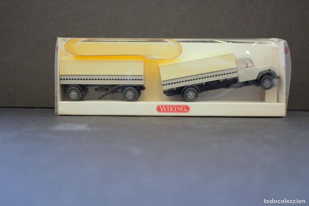 Coche / Wiking / Pritschen-Lastzug (Magirus S 7500) / 8550130 / Escala 1:87