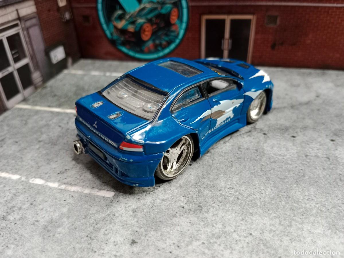 Coches a escala: Mitsubishi Evolution VIII 8,5cm - Foto 2