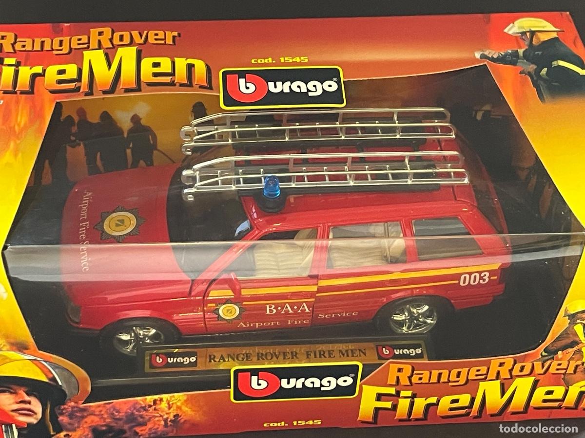 Coches a escala: Burago Range Rover Fire Men Cod 1545 - 1/25 - Con Caja - Foto 2